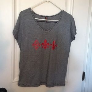 Dolman Stripe Tee
